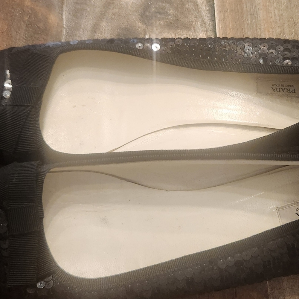Prada Sequins Flats - Picture 3 of 8